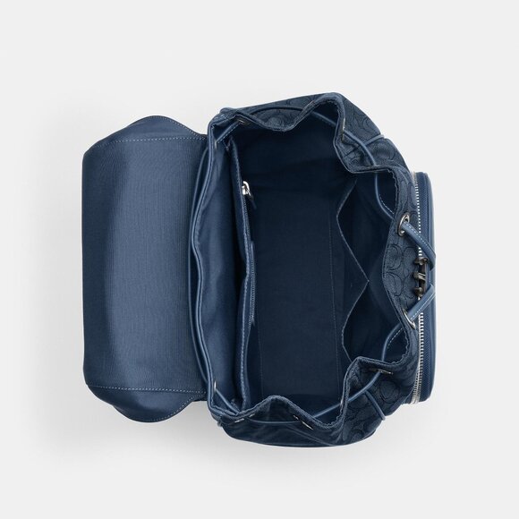 Racer Backpack In Signature Jacquard - Picture 1 of 7